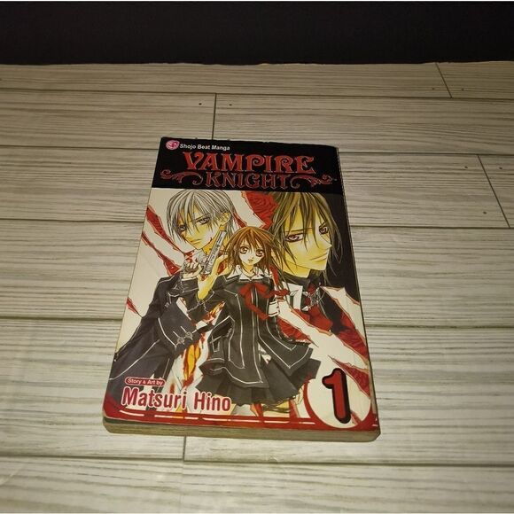 Vampire Knight Vol. 1 Matsuri Hino Shojo Beat Manga Book Graphic Novel Viz Media - Picture 1 of 9